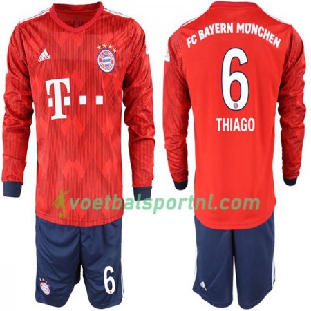 FC Bayern München Thiago 6 Kind Thuis Tenue 2018-19 L/S